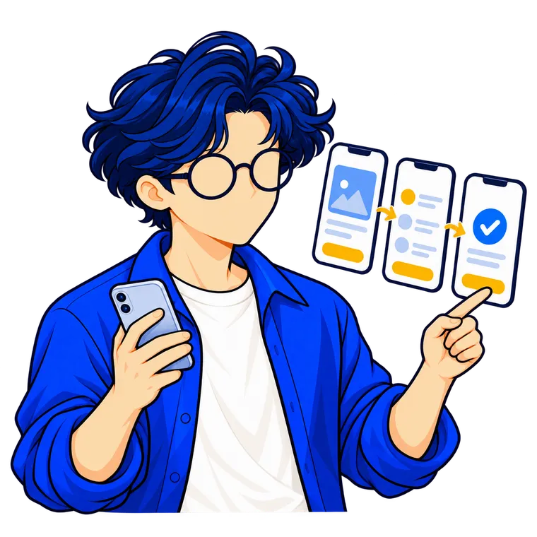 Ilustrasi layanan Jasa Pembuatan Aplikasi Mobile